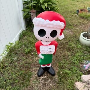 Jack Skellington Blow Mold Decoration 34” ht